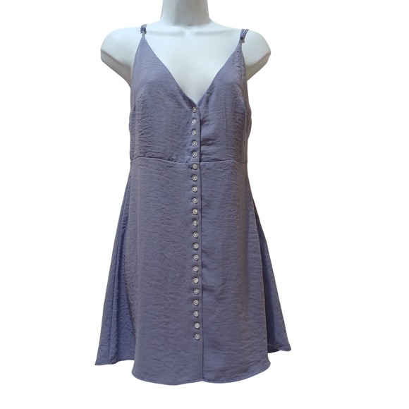 Urban Outfitters Dresses & Skirts - Urban Outfitters Womens M Mini Slip Dress Lavender Y2K Coquette Babydoll NWT